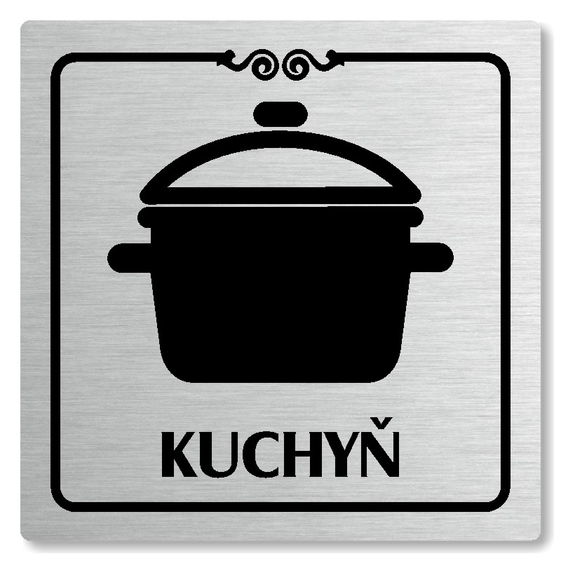 Kuchyň, 100x100mm, stříbrná, Texas